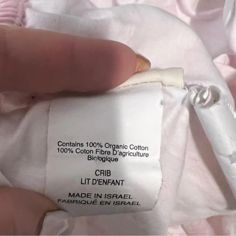 Pottery Barn Kids Crib Sheets Lot Of 3 Pink Baby Girl